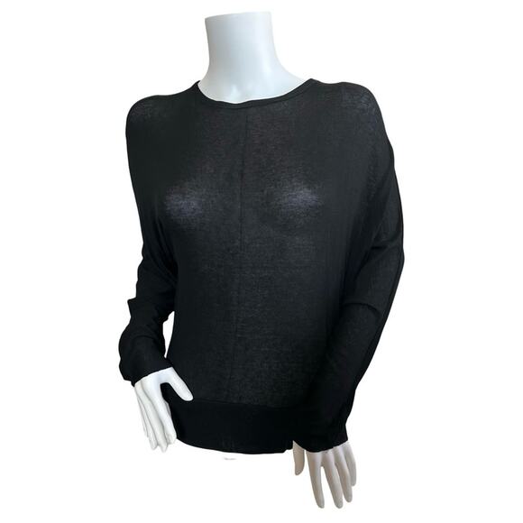 #T78 NWOT JVL Los Angeles Open Back Long Sleeve Lightweight Pullover SZ L $99 - Picture 2 of 11